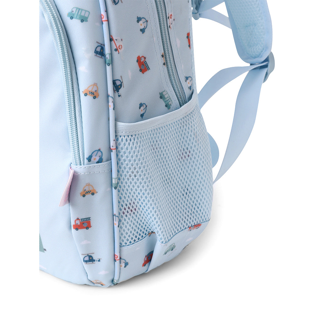 Mochila Mediana + Llavero Tutete City Cars