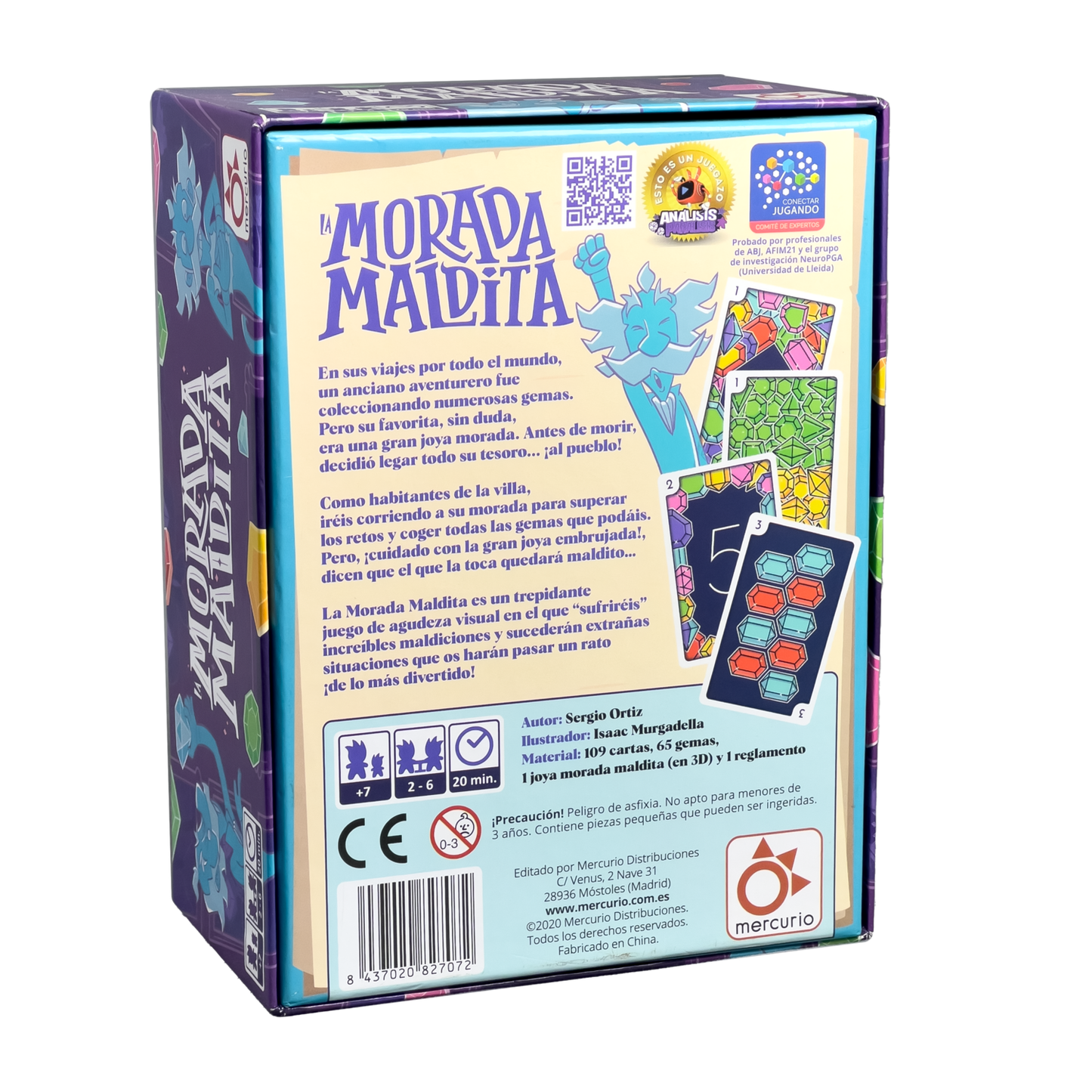 Juego de cartas La Morada Maldita - Mercurio