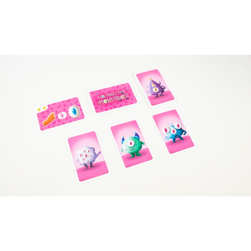 Ojo, Mano, Pata ¡Monstruos! Átomo