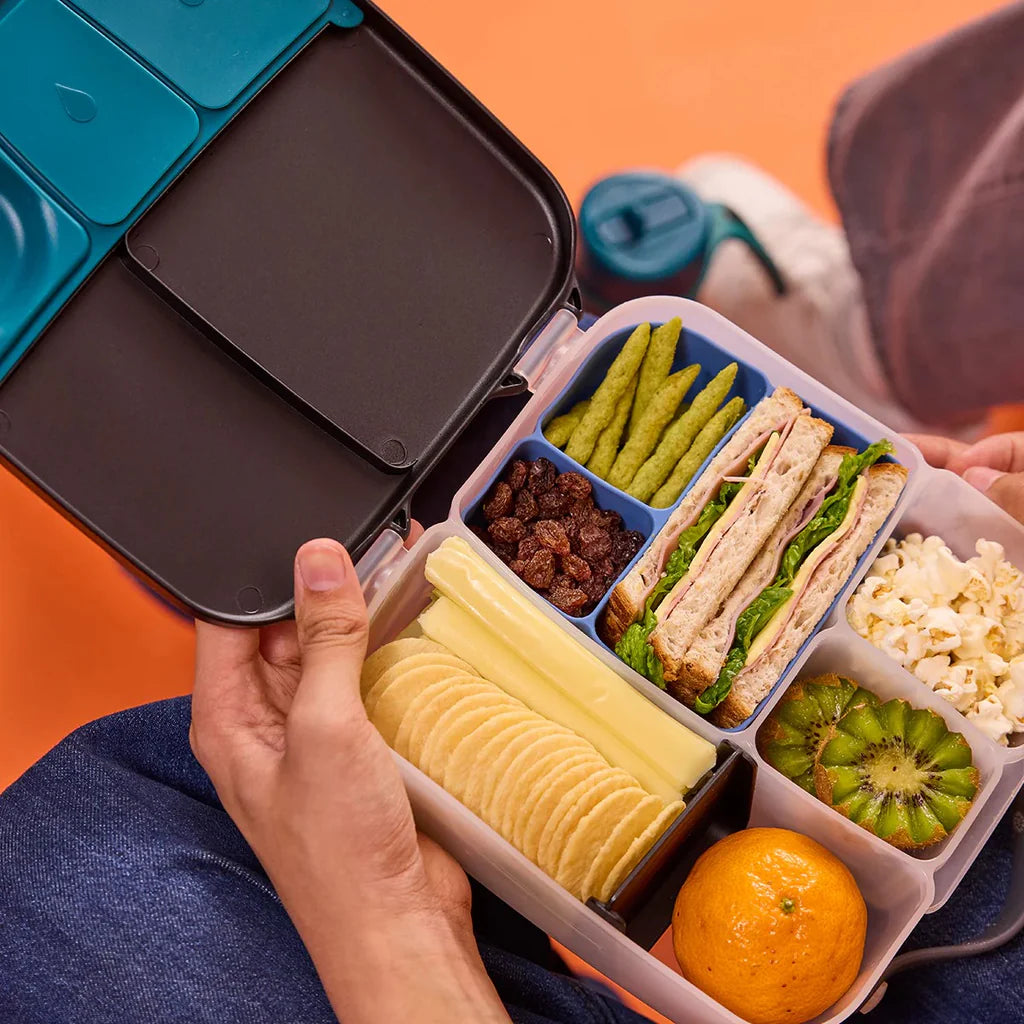 Organizador de silicona para fiambrera grande Lunchbox B.Box - Ocean