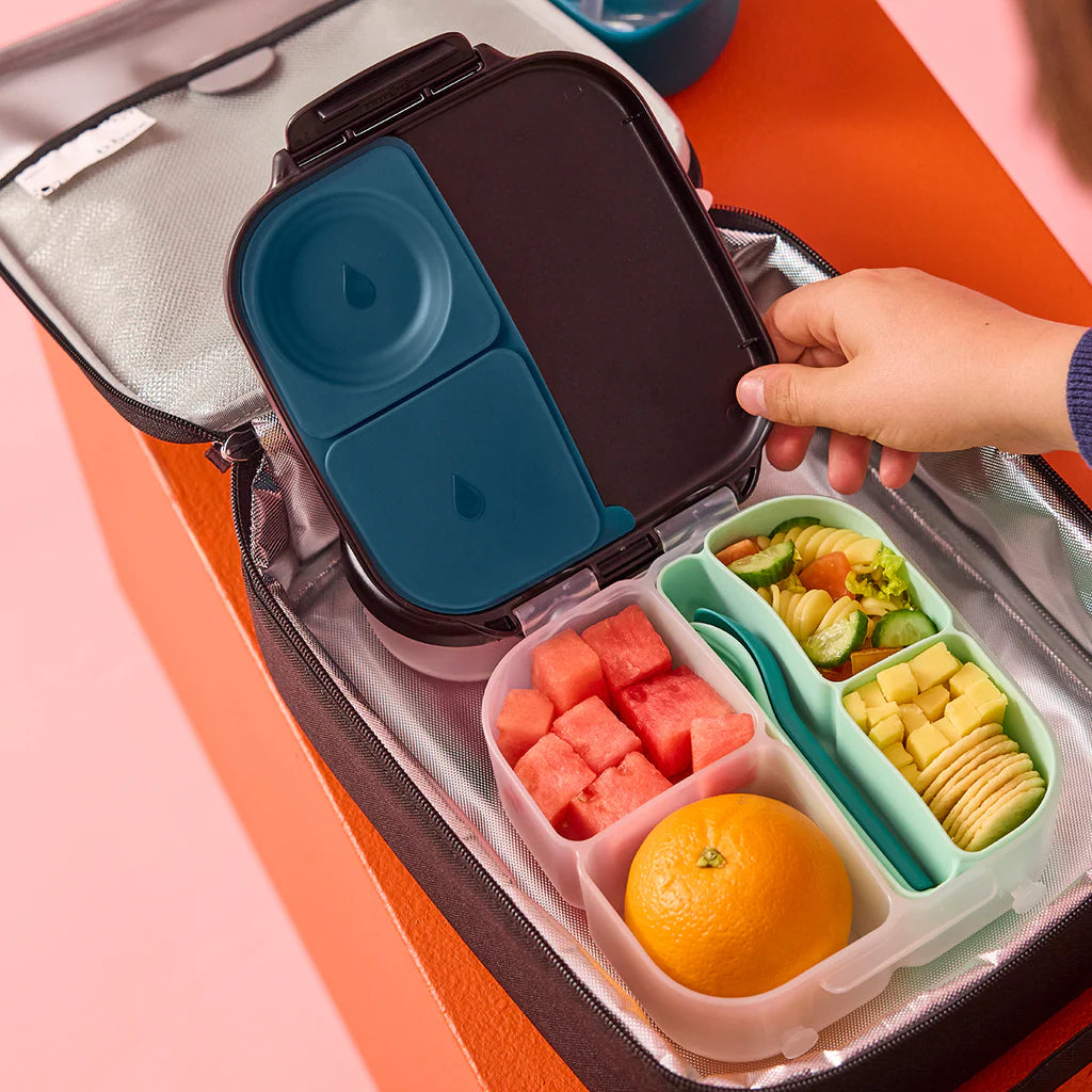Organizador de silicona para fiambrera mediana Mini Lunchbox B.Box - Forest