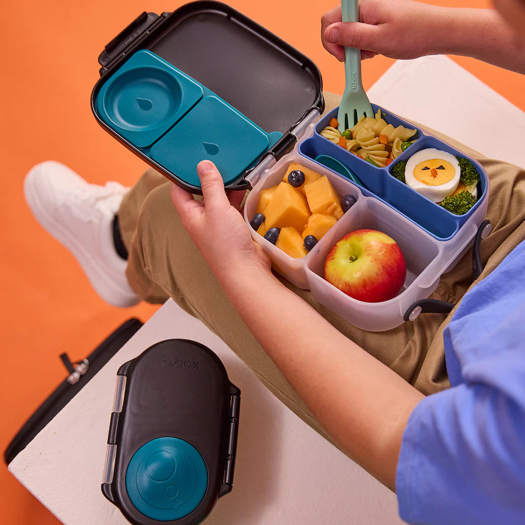 Organizador de silicona para fiambrera mediana Mini Lunchbox B.Box - Ocean