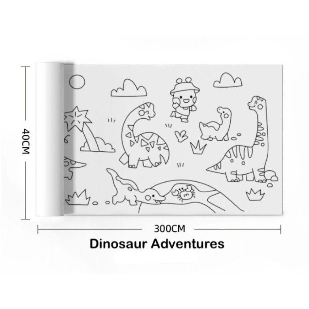 Papel adhesivo Jar Meló - DINOSAURS