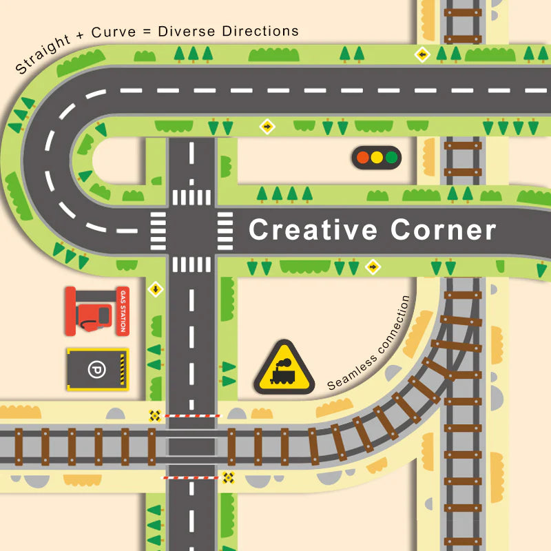 Cintas y pegatinas de señalización vial Mideer.