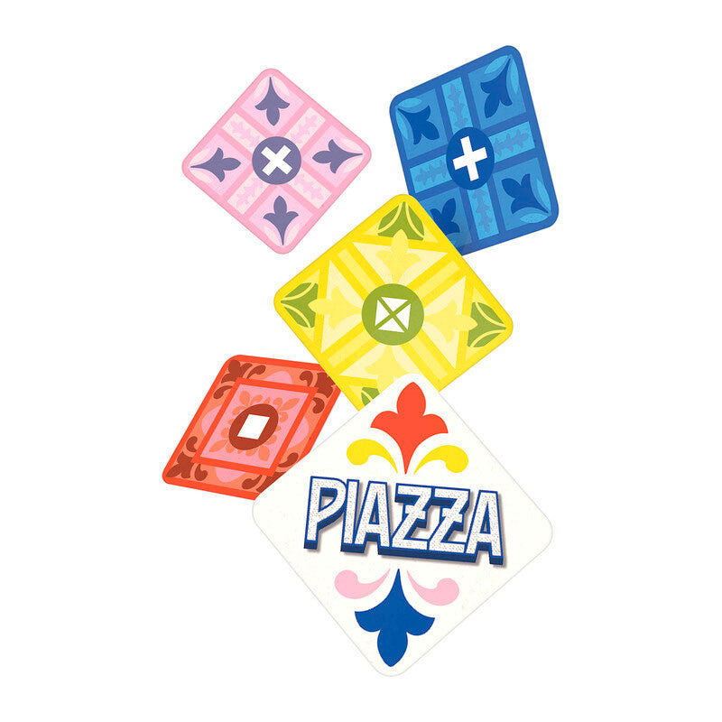 Piazza, mini juego de viaje en lata - Game Factory