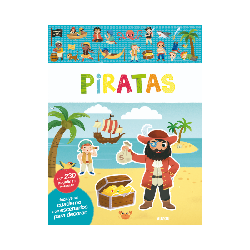 Mis primeras pegatinas - Piratas