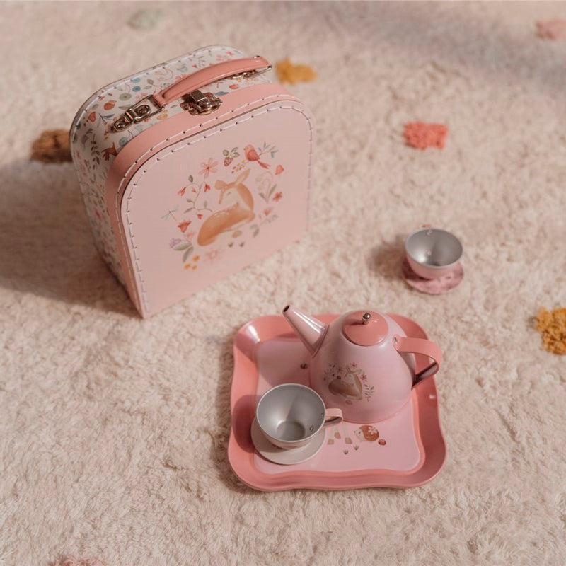 Maleta set de té Fairy Garden Little Dutch