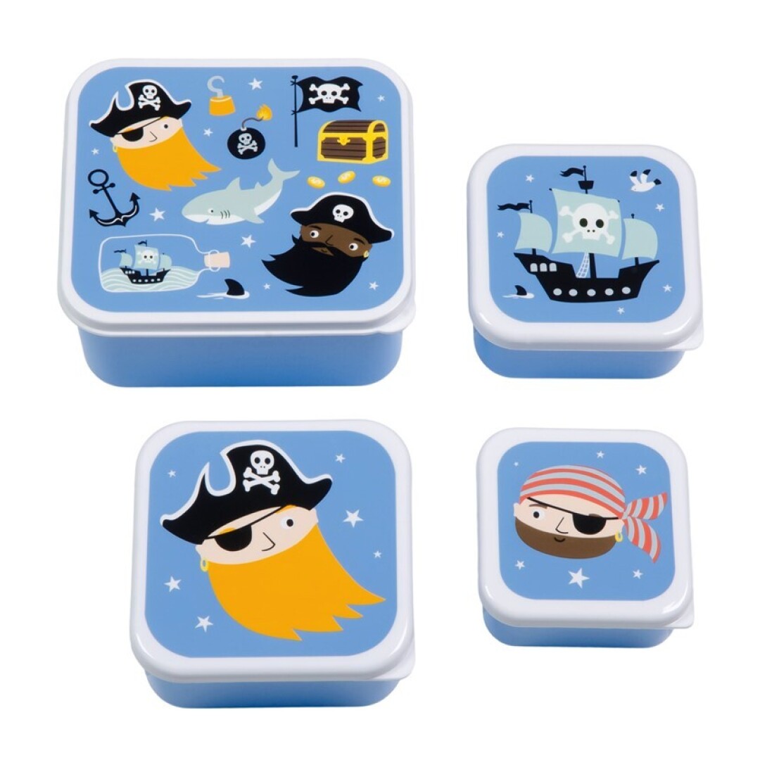 Set cajas almuerzo - A Little Lovely Company Piratas
