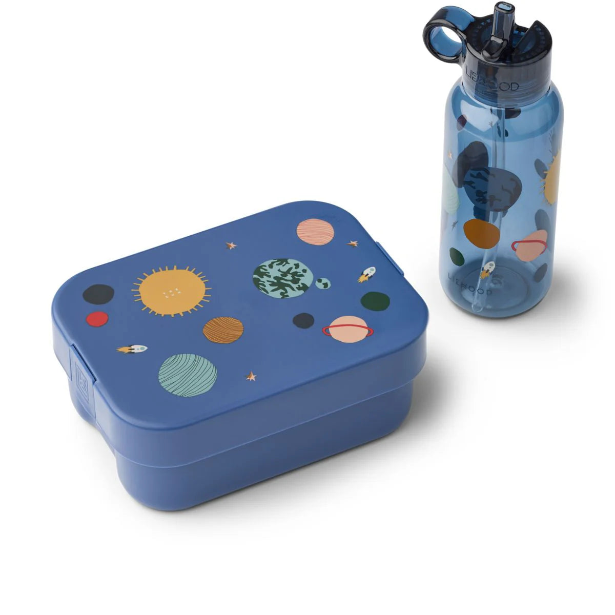Set Fiambrera + Botella Chelsey Liewood - Universe / Classic navy