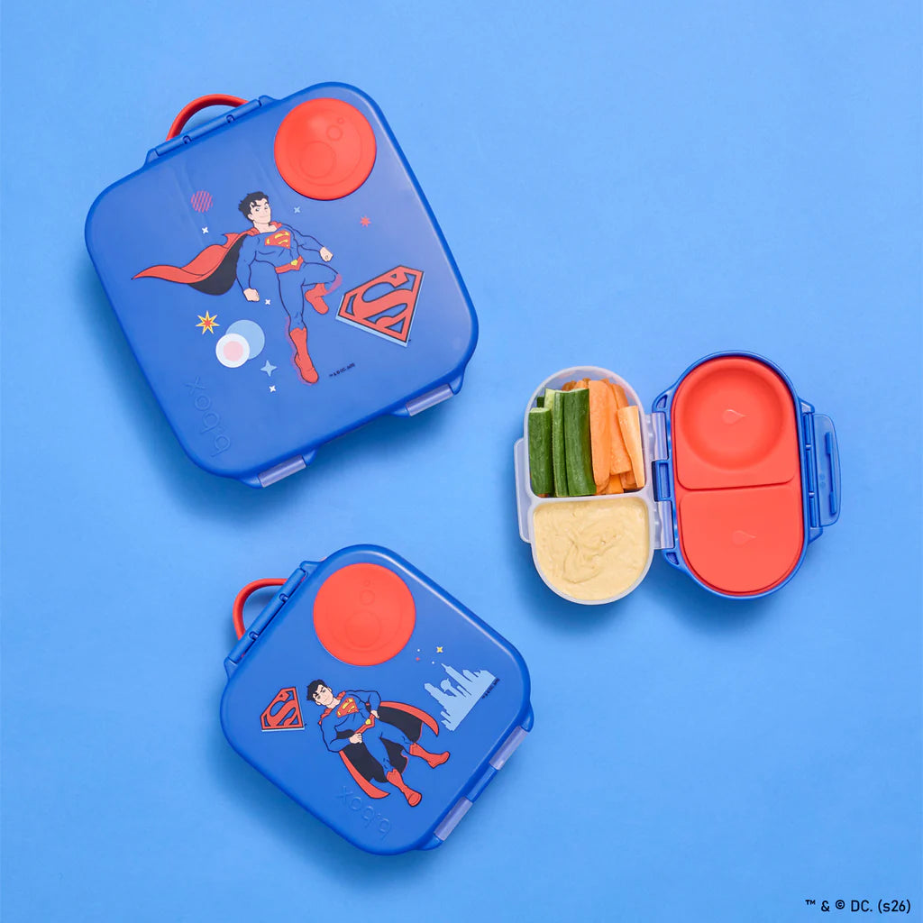 Fiambrera pequeña Snackbox B.Box - Superman