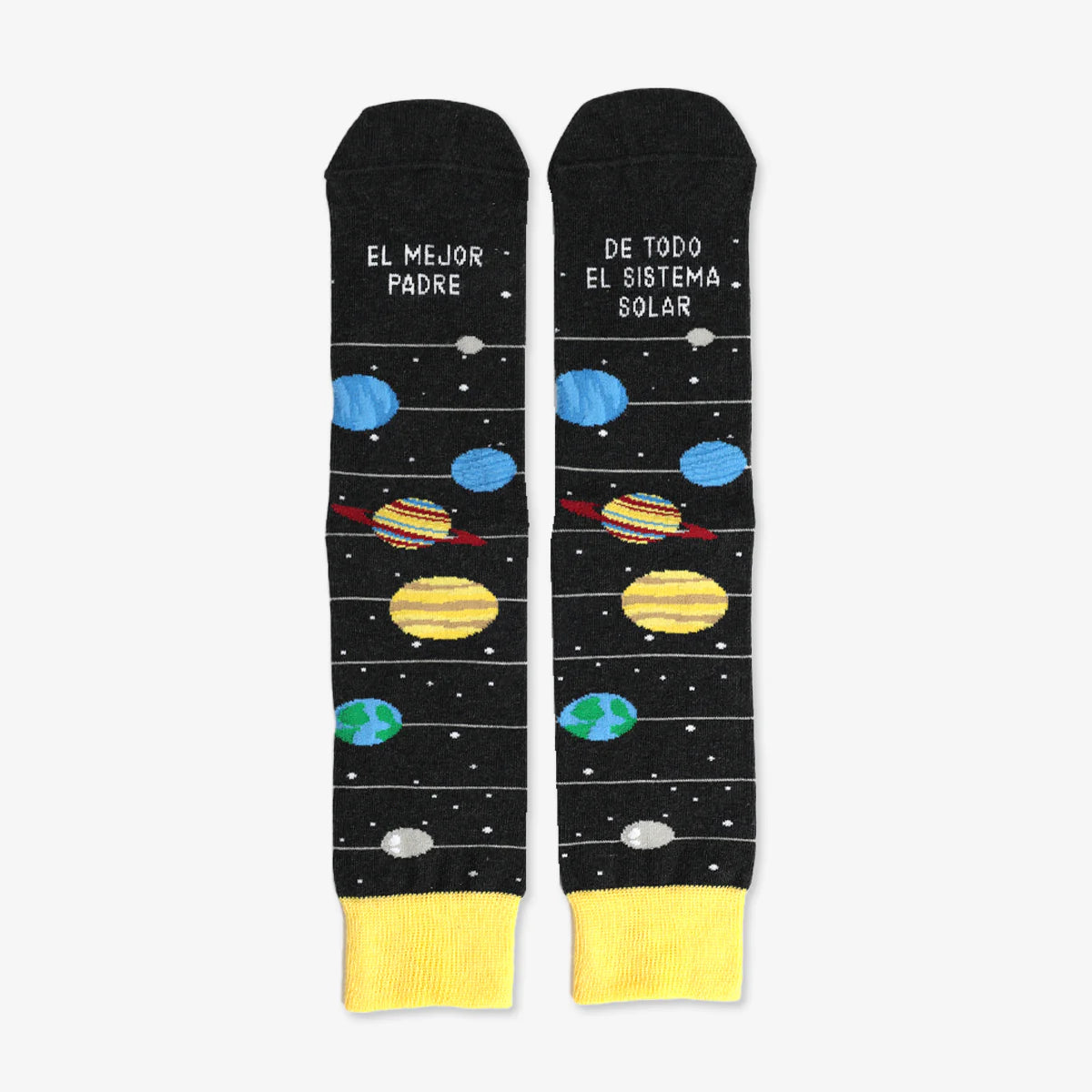 Calcetines "El mejor padre del sistema solar"