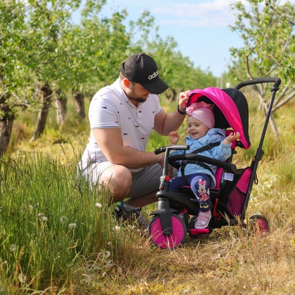 Triciclo evolutivo SmarTrike STR 3 - Rosa