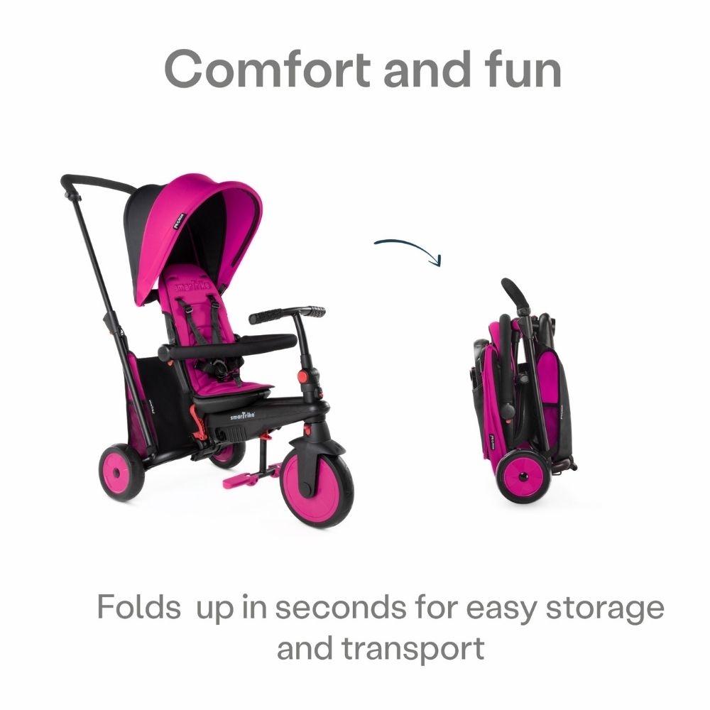 Triciclo evolutivo SmarTrike STR 3 - Rosa