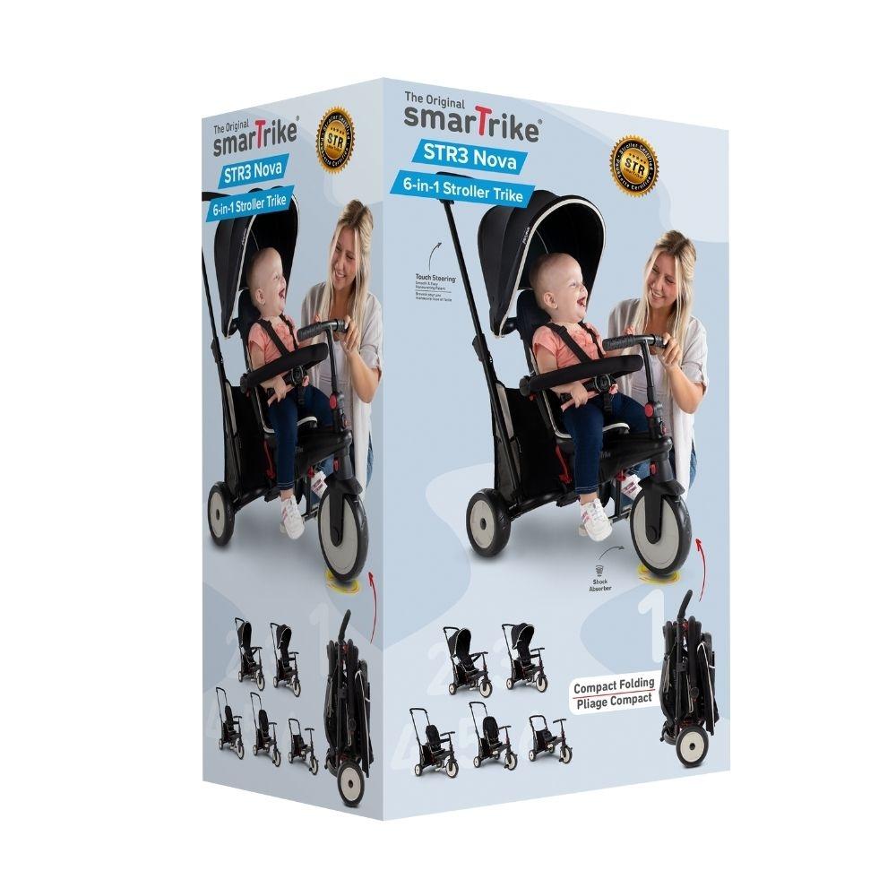 Triciclo evolutivo SmarTrike STR 3 - Negro crema