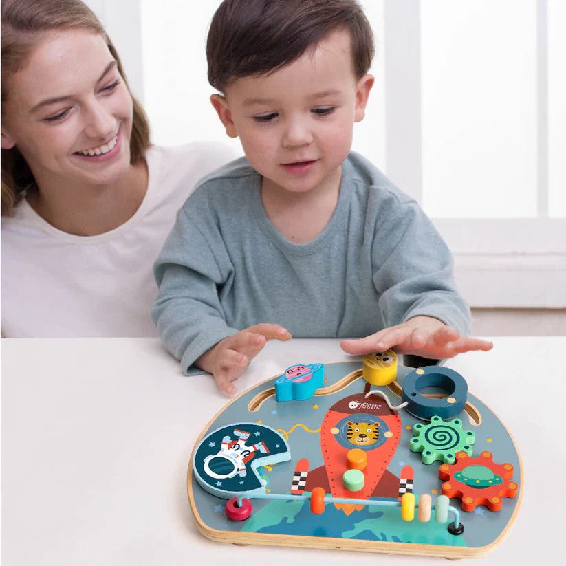 Tablero de Actividades Cohete Classic World