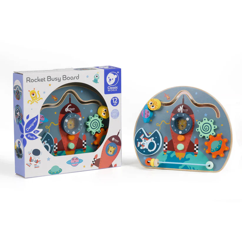 Tablero de Actividades Cohete Classic World