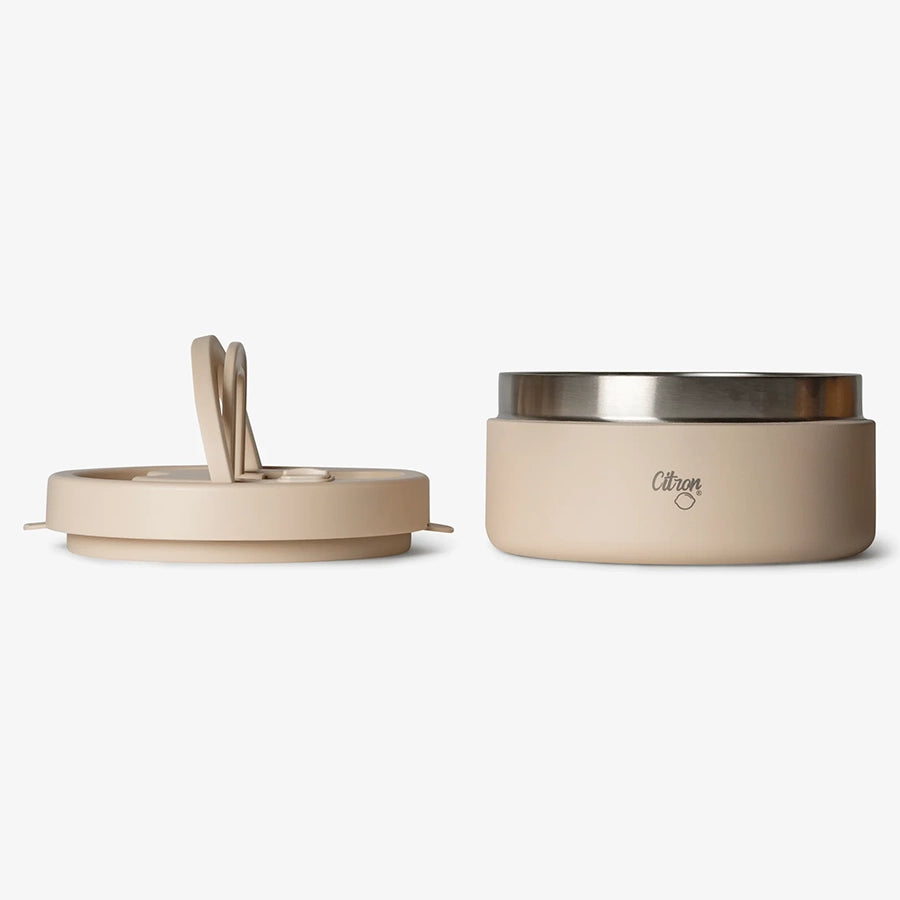 Termo sólidos 400ml easy lock Citron Beige