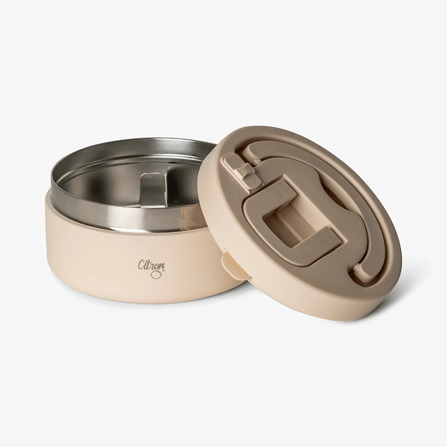 Termo sólidos 400ml easy lock Citron Beige