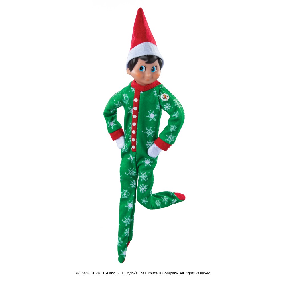 The Elf on the Shelf. Vestuario "Claus Couture" Pijama Copos de Nieve