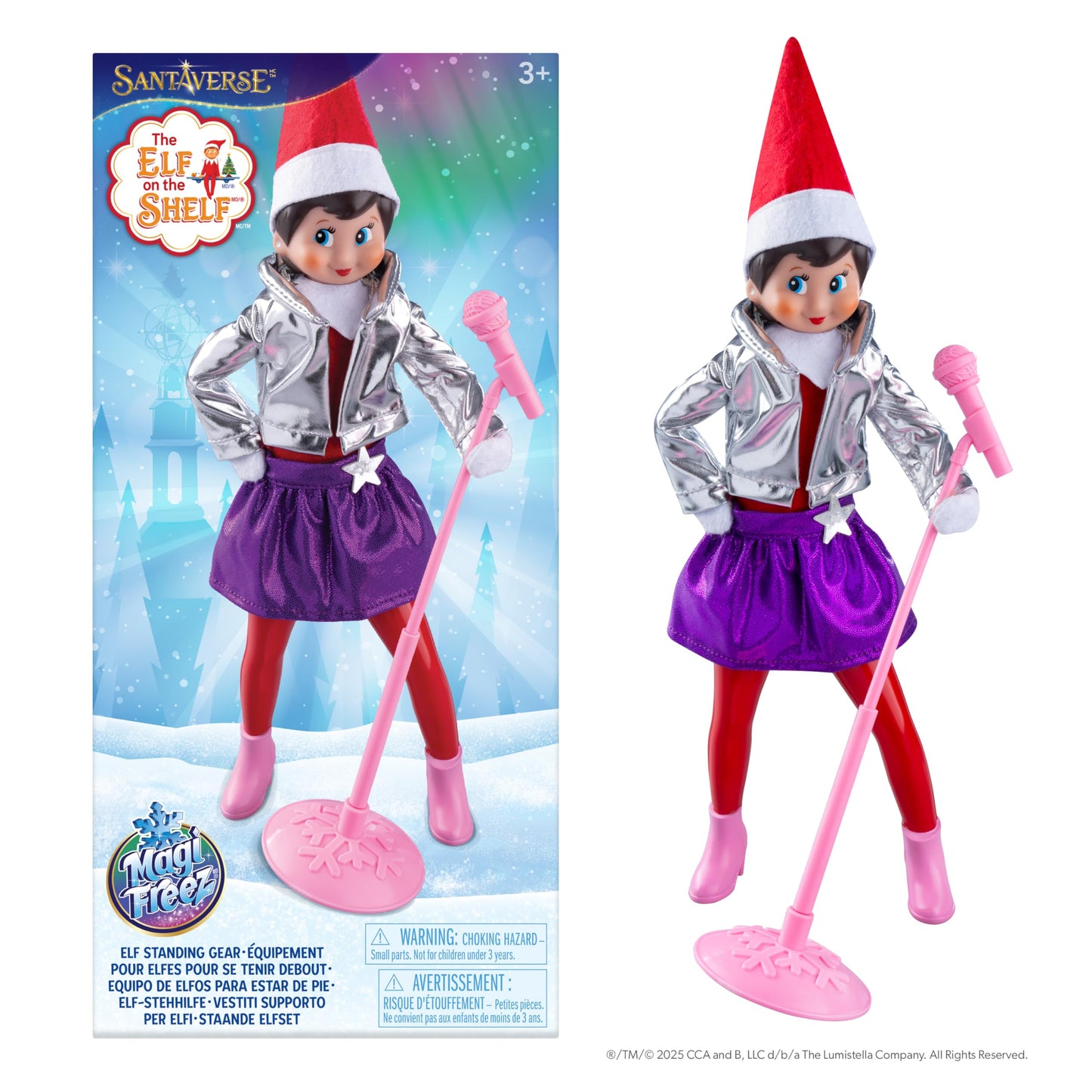 The Elf on the Shelf. Vestuario Magic Freeze, Estrella del Rock