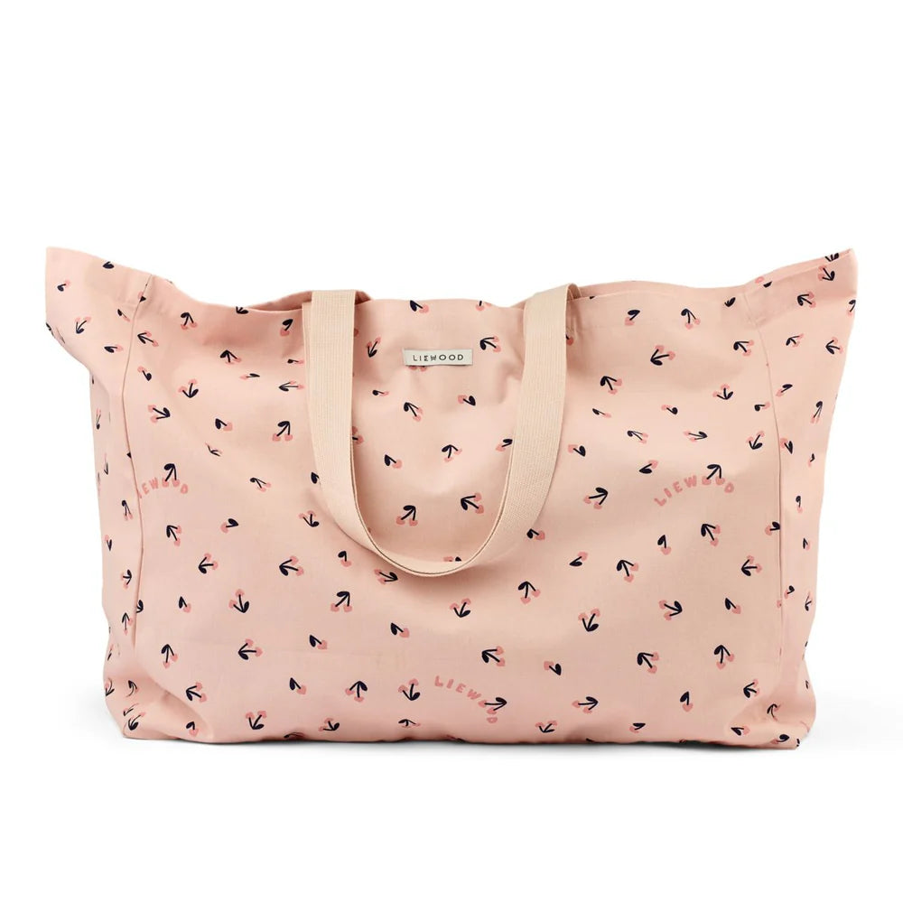 Maxi Tote Bag Liewood Cherry heart / Rosey