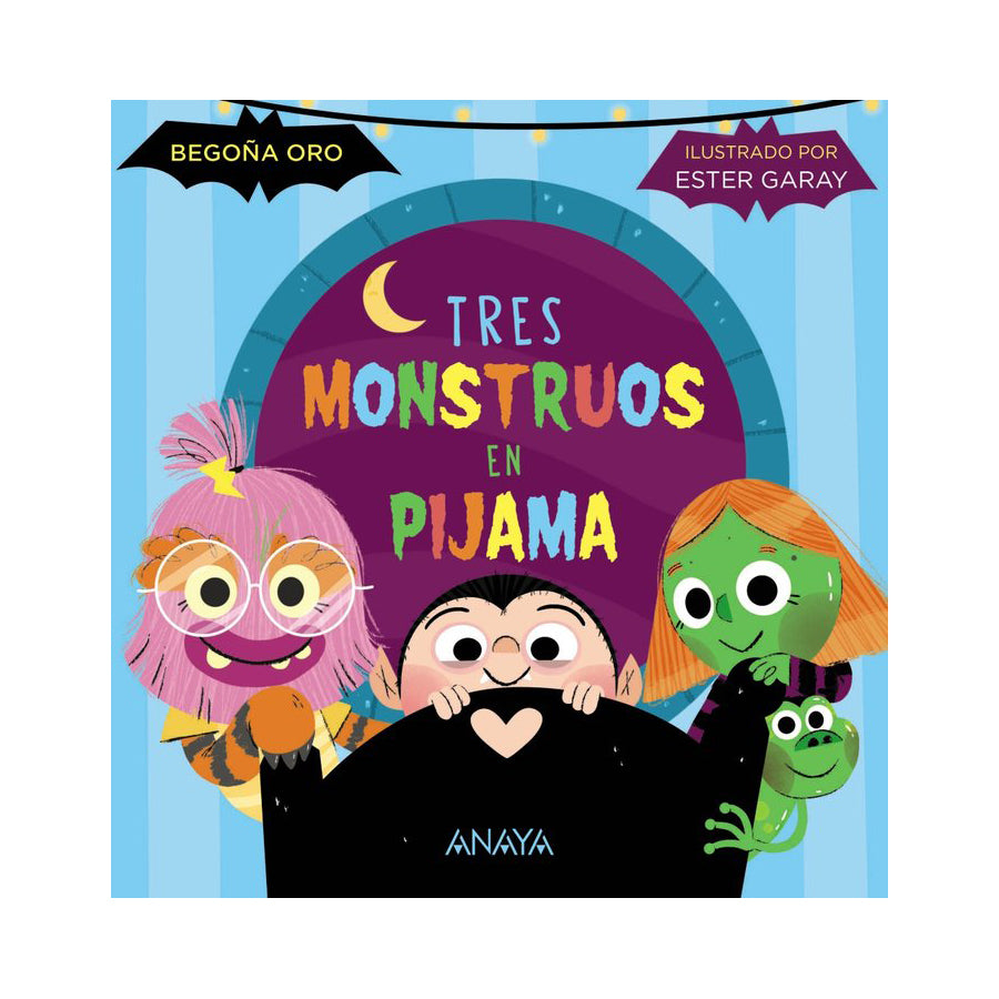 Tres monstruos en pijama