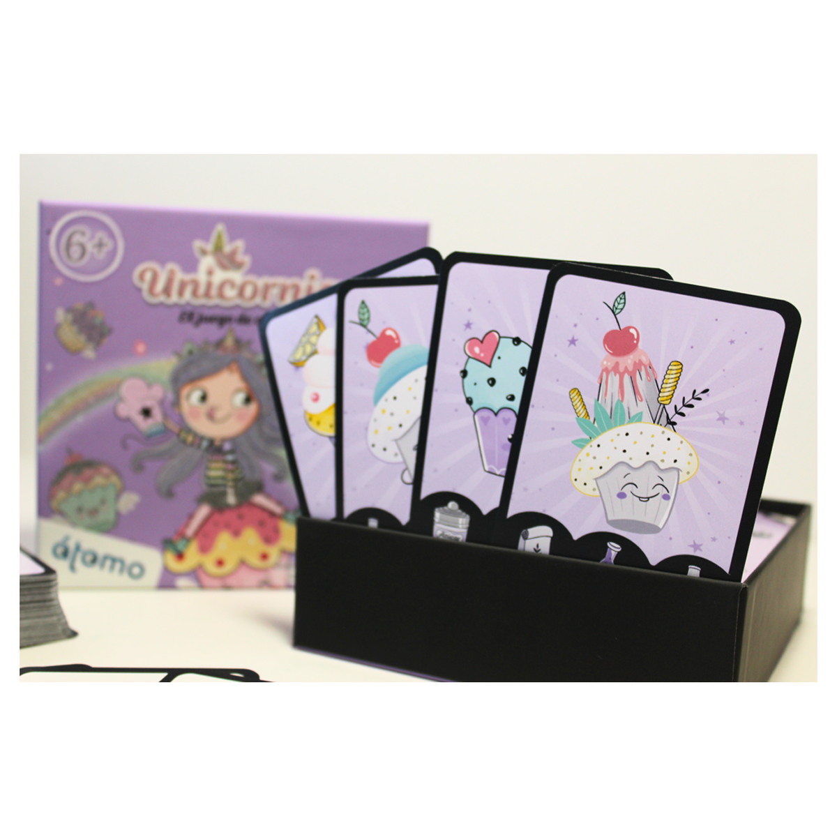 Juego de cartas Unicornia Átomo