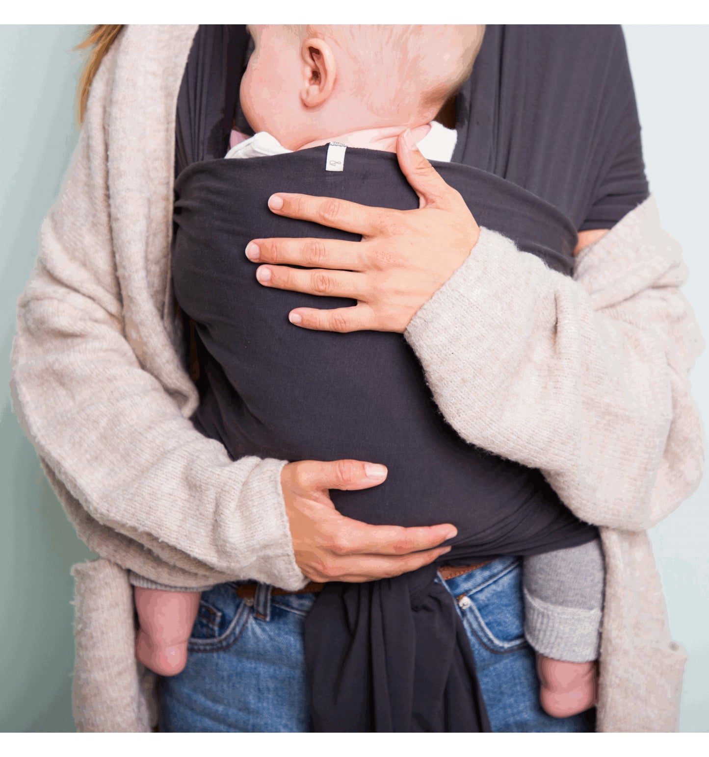 Fular Elástico Mamis&Minis Dark Gray