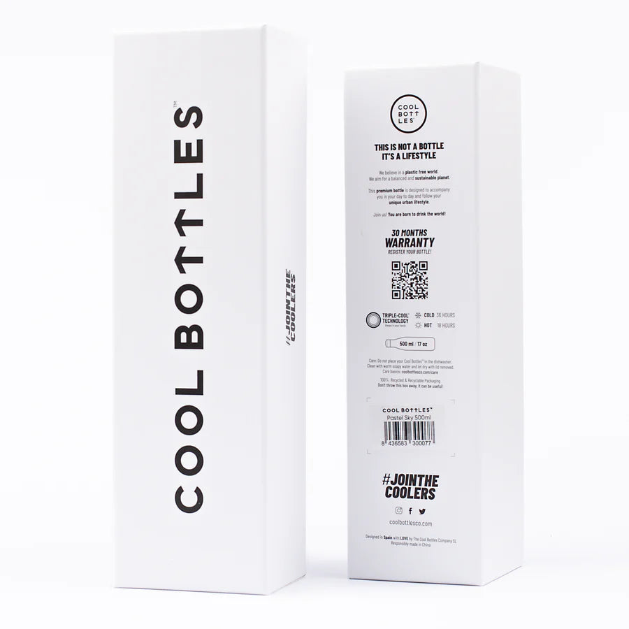 Botella acero inoxidable térmica 500ml Cool Bottles Vivid red