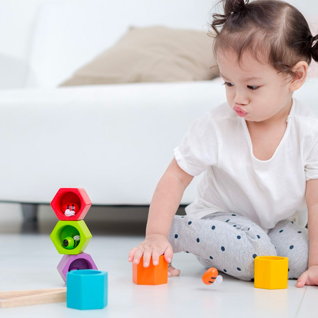 Abejas en la colmena Plantoys