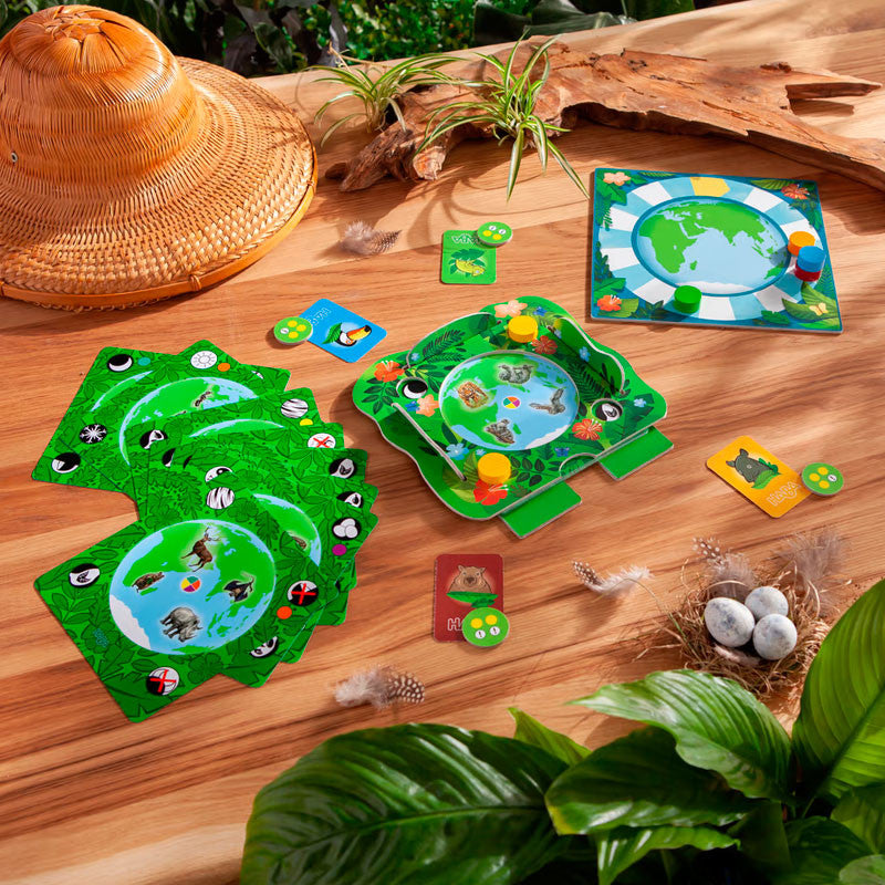 Juego de mesa - animales del mundo Haba
