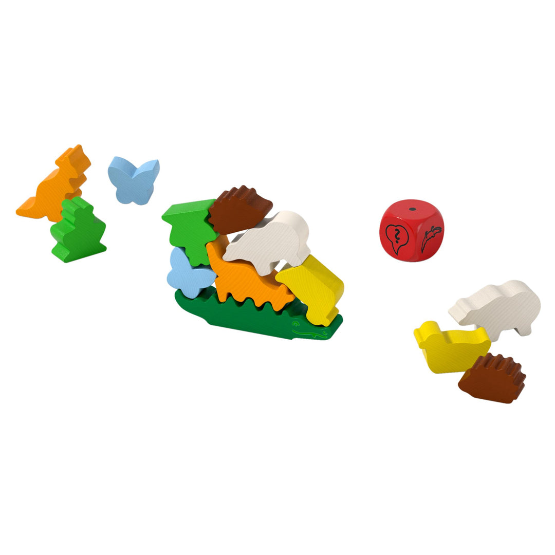 Juego de mesa - Animal sobre animal, versión mini Haba