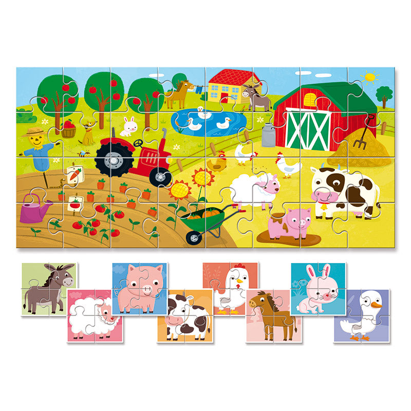 Baby Puzzle: La Granja Ludattica