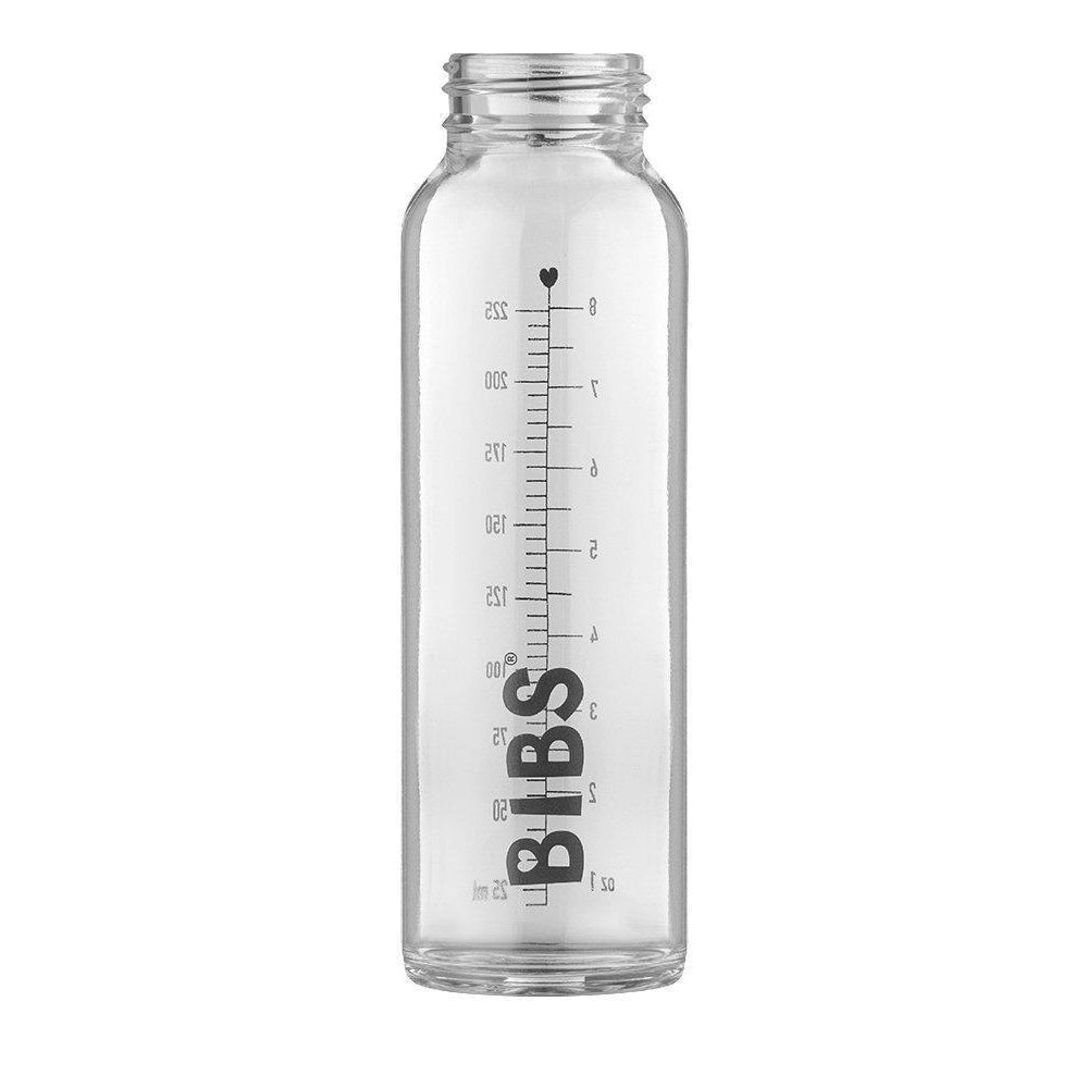 Biberón de cristal 225ml BIBS Ivory