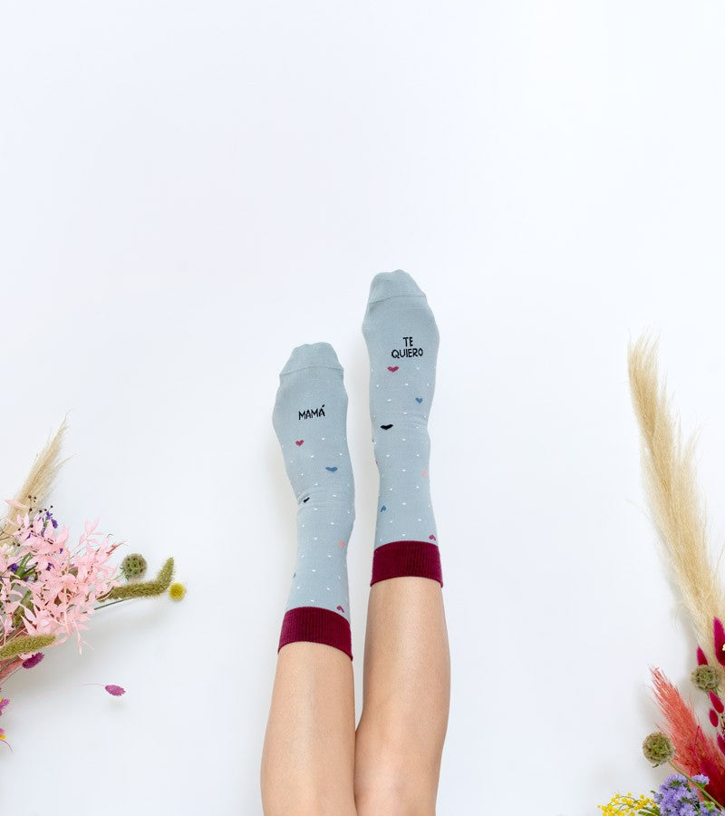 Calcetines "Mamá, te quiero"