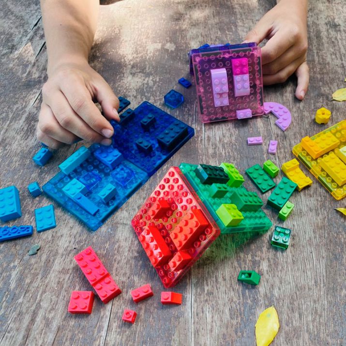 Imabrick 8 piezas doble cara Braintoys