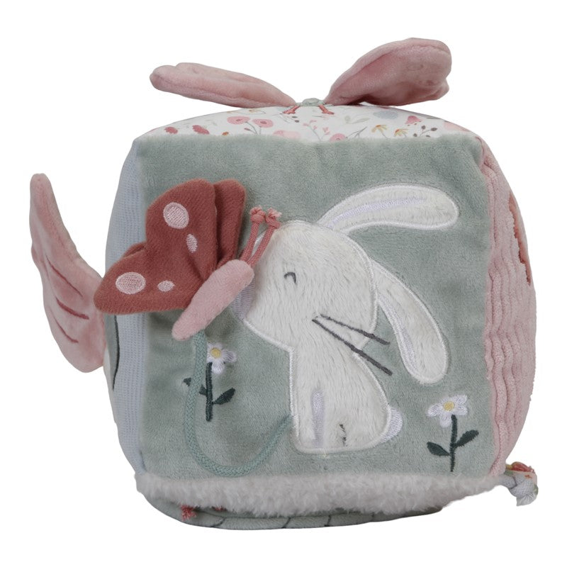 Cubo blando de actividades Flores y Ma Little Dutch