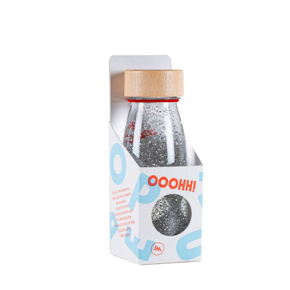 Botella sensorial Float Silver - PETIT BOUM