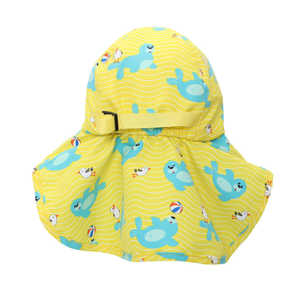 Gorrito de playa con protección Upf50+ Foca Zoocchini