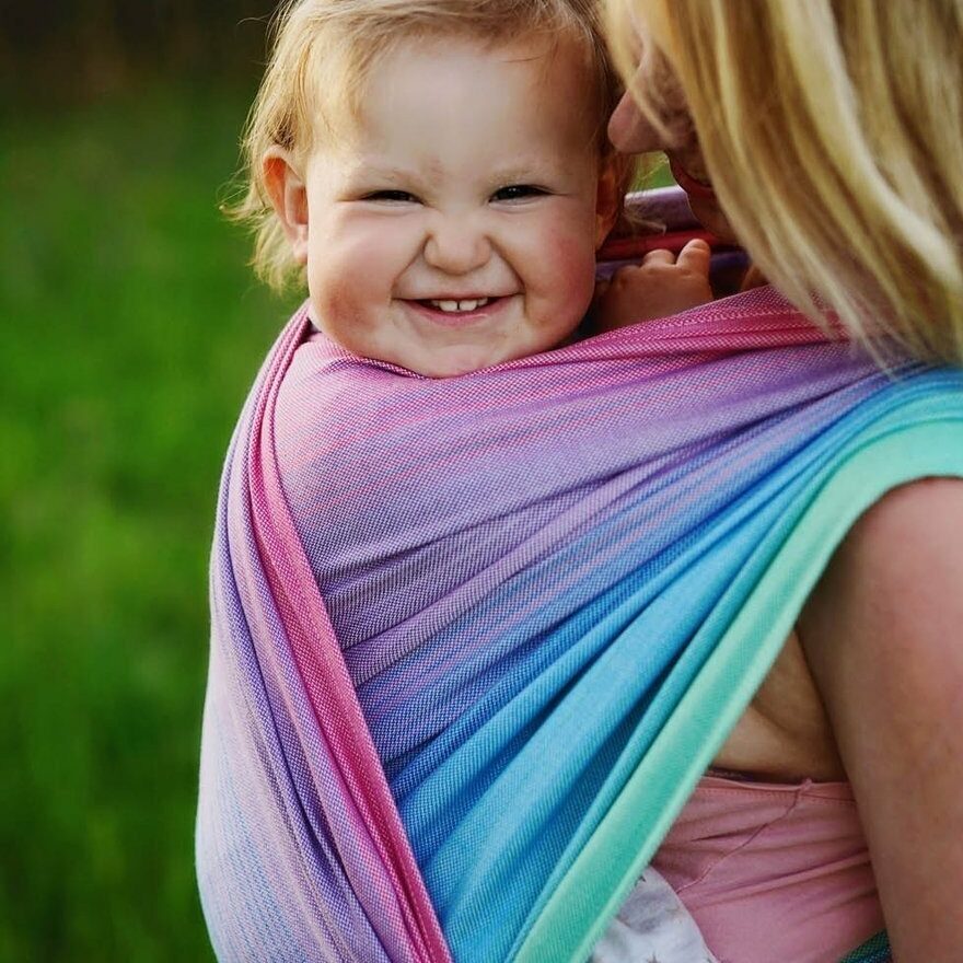 Fular de Sarga cruzada Little Frog Bamboo Lolite