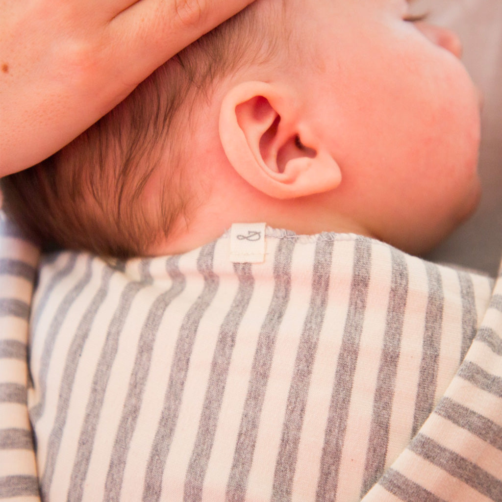 Fular Elástico Mamis&Minis Gray Stripes