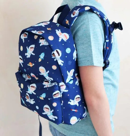 Mochila infantil A Little Lovely Company Astronauts