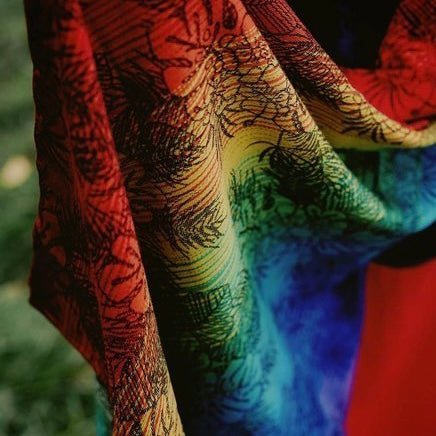 Fular de Jacquard Little Frog Mystic Samoa