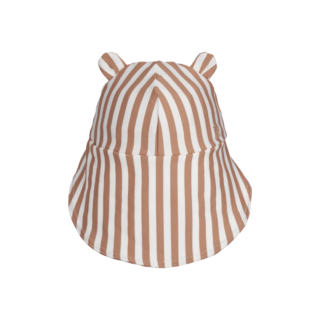 Gorro con protección solar Senia Liewood Stripes Tuscany Rose