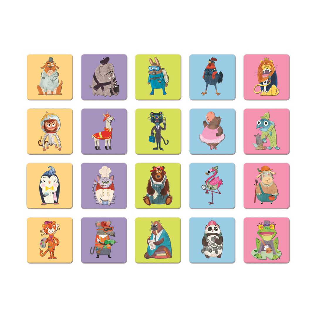 Juego de memoria Ludattica MemoBox Oficios