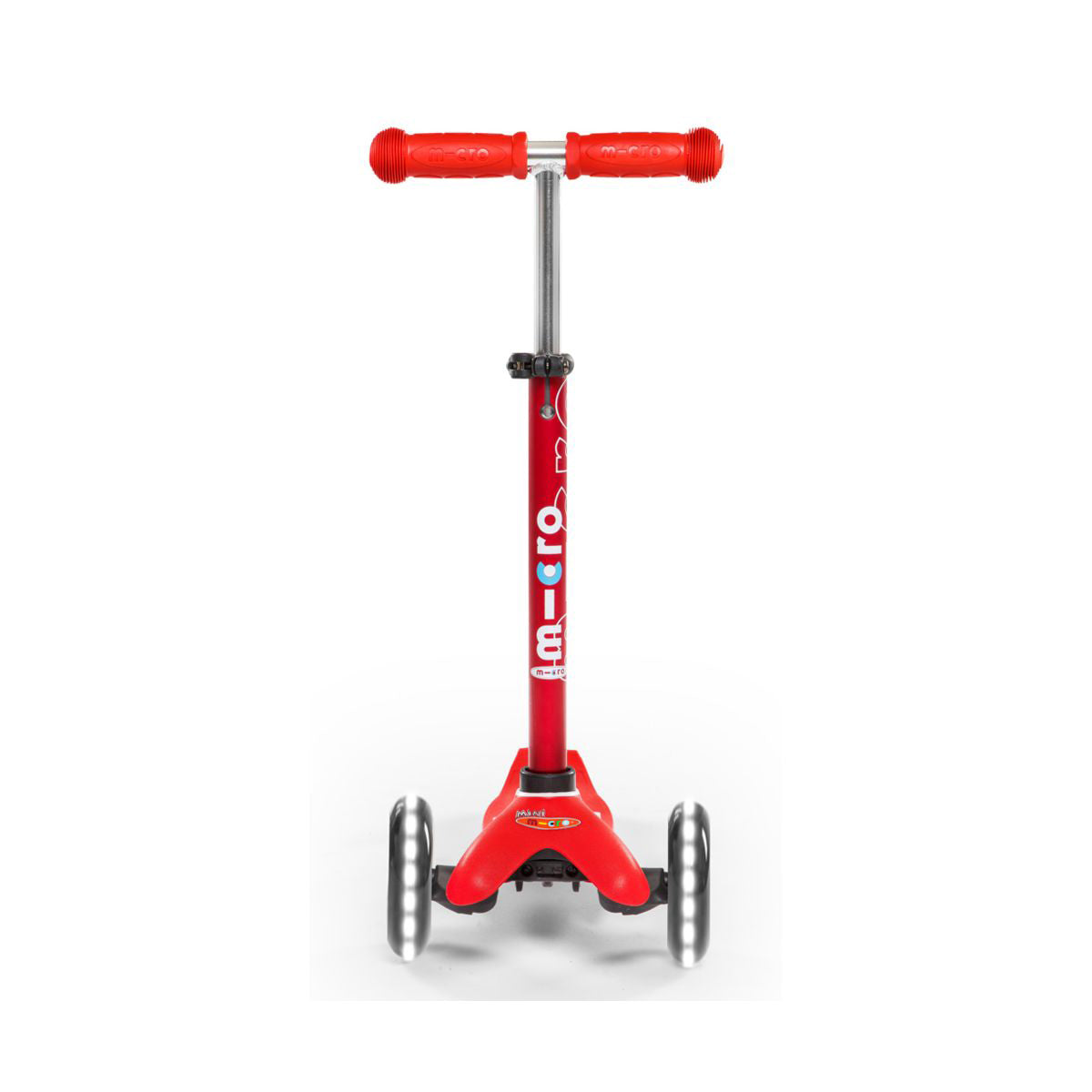 Patinete Micro mini Deluxe Led Rojo