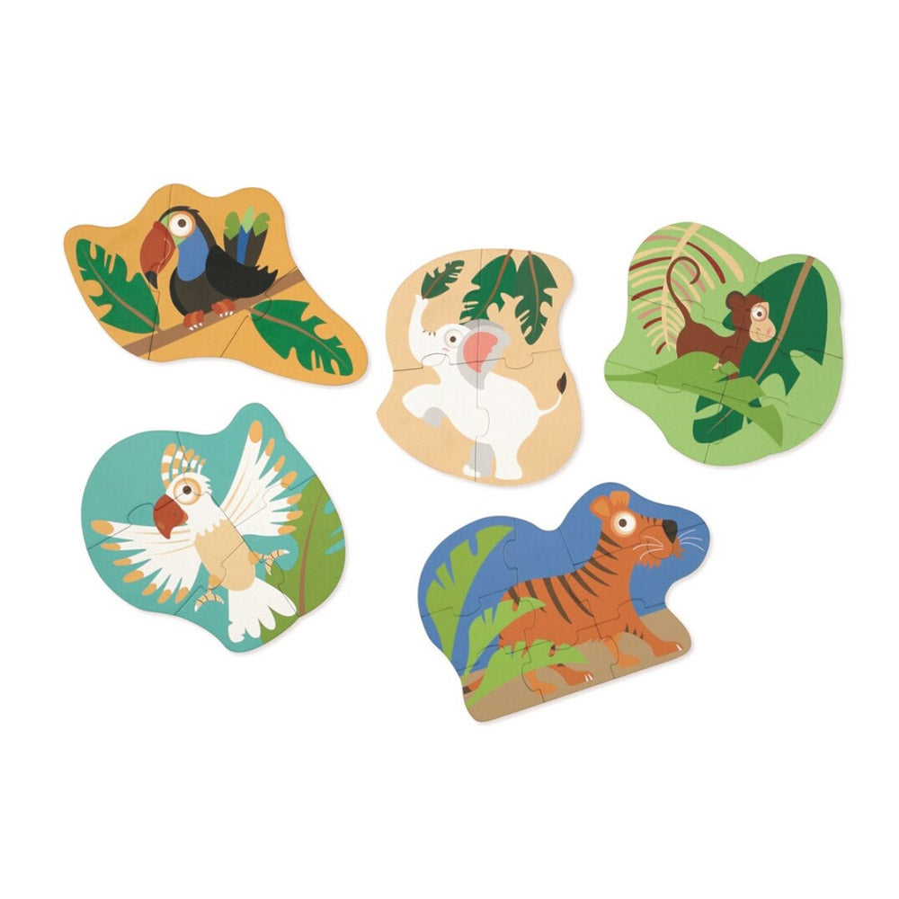 Puzzle starter Scratch jungle