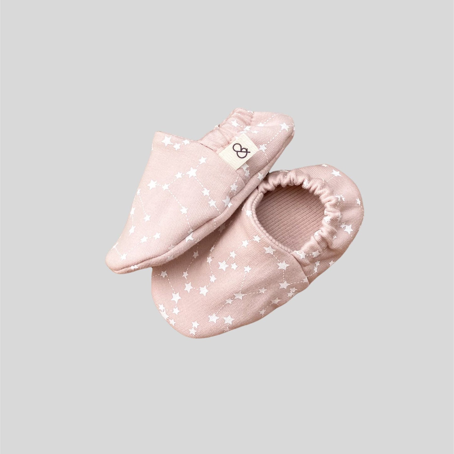 Calzado suela blanda reversible Mamis&Minis Pink Constellations