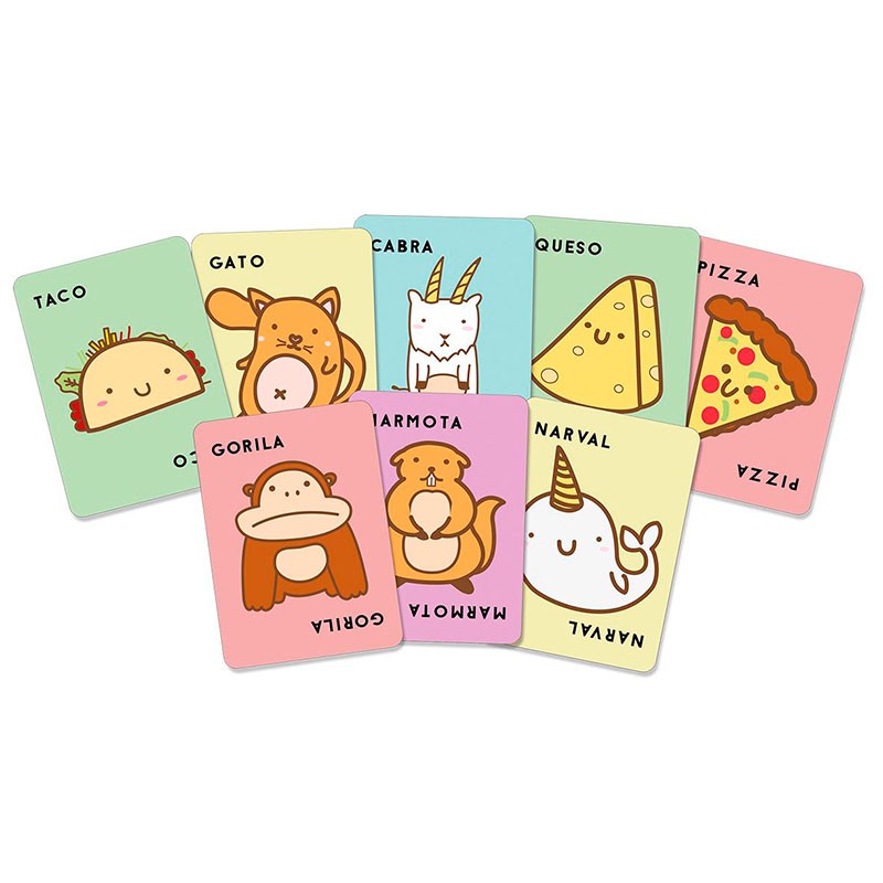 Taco, Gato, Cabra, Queso, Pizza - Ludilo