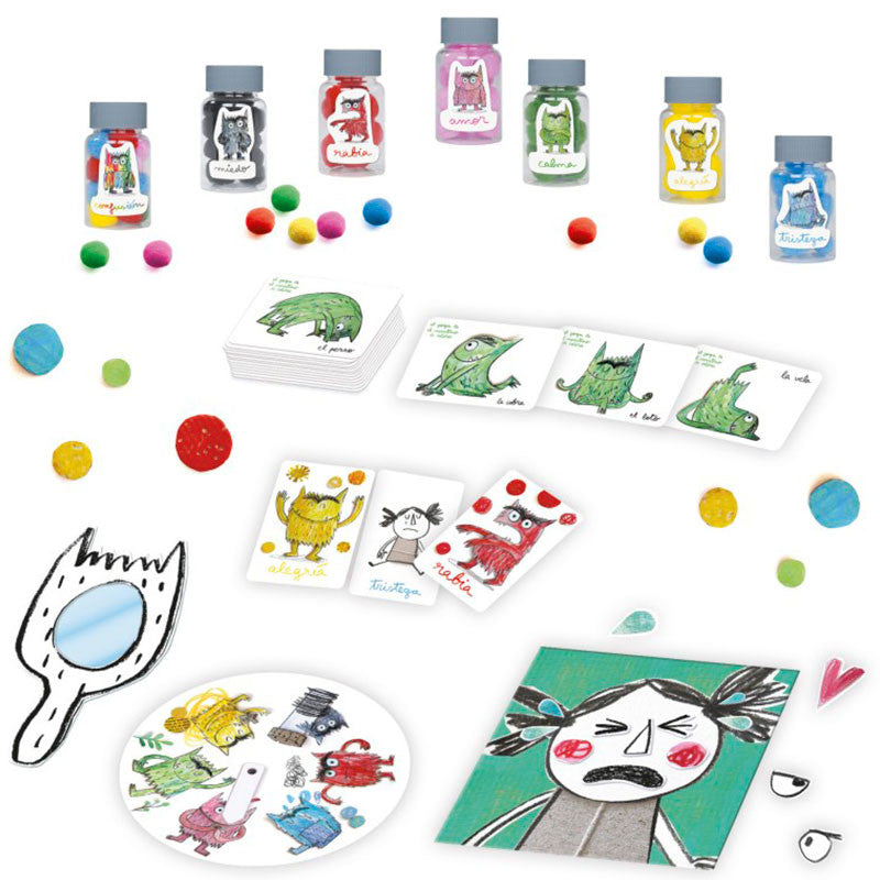 Juego Yo descubro las emociones. El Monstruo de Colores